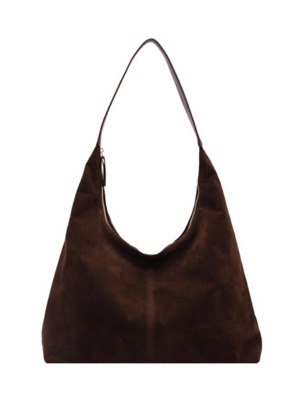 Trendy Faux Suede Shoulder Purse Bag Women Tote Hobo Purses Handbag Bags